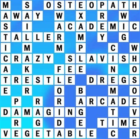 table top support world's biggest crossword|Grid T.